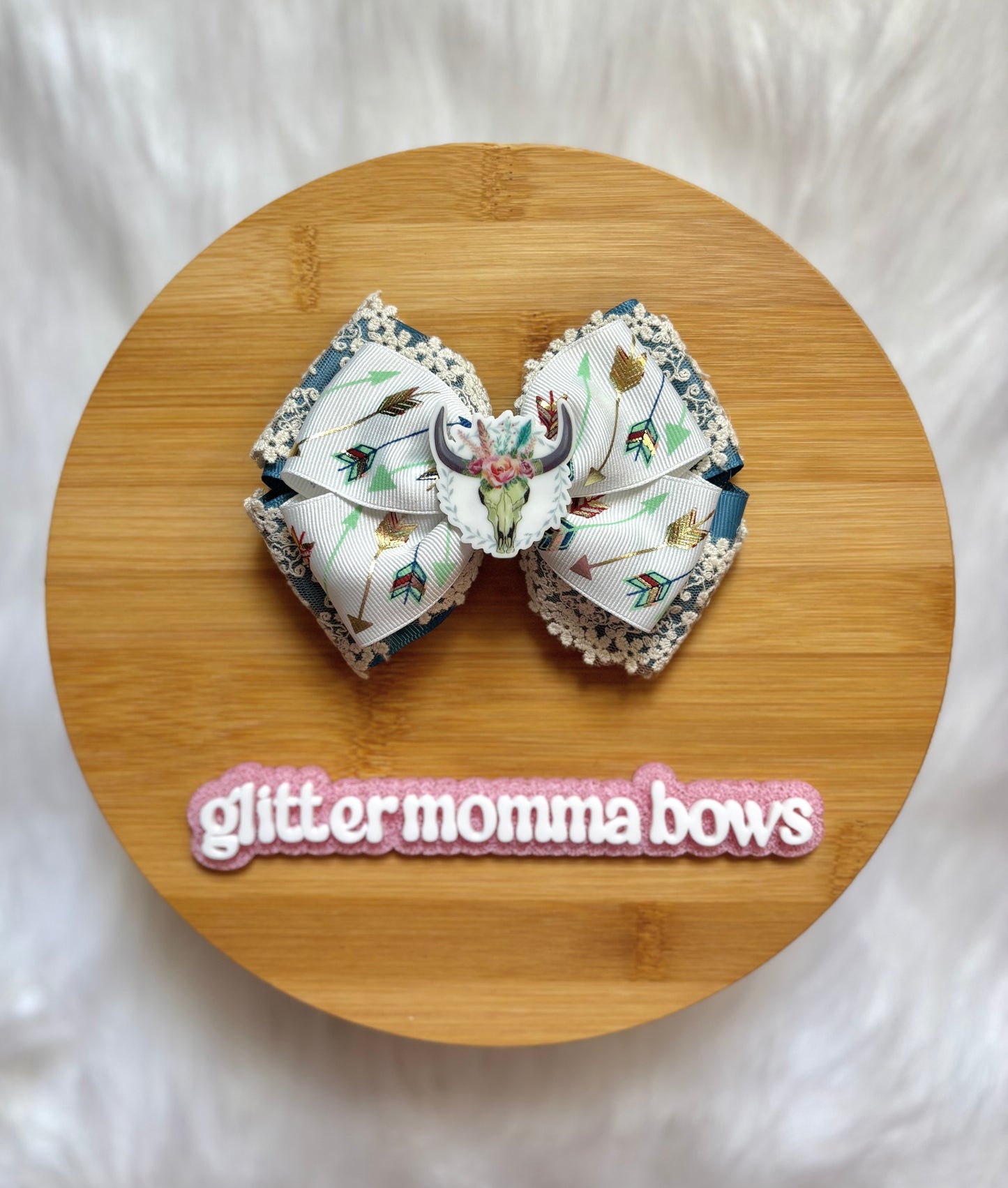5” southern cutie hair bow