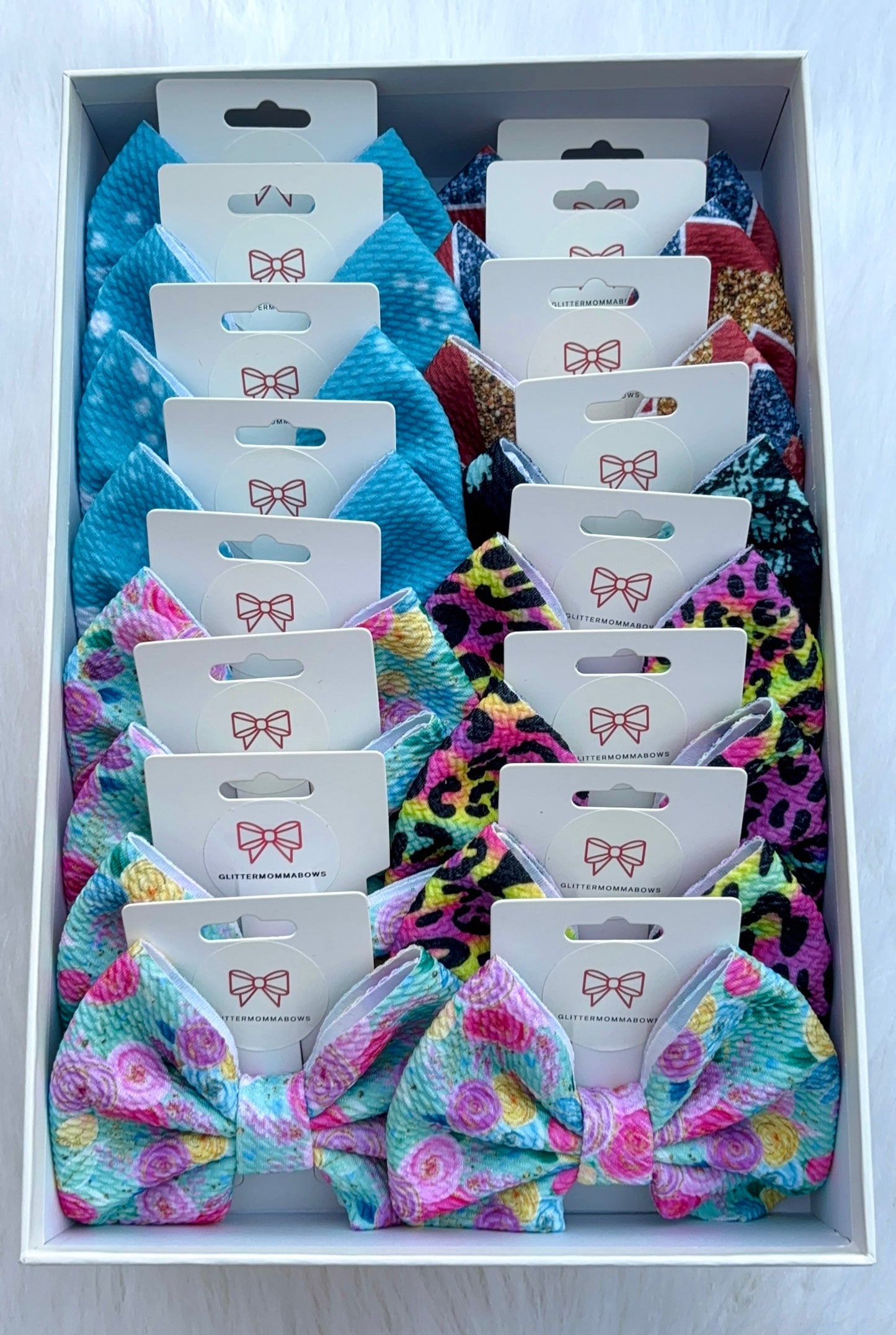 Event Bow Box – Boutique Hair Bow Display Surprise Set