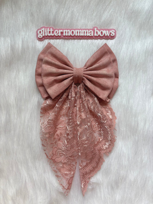 Blush Ava Bow