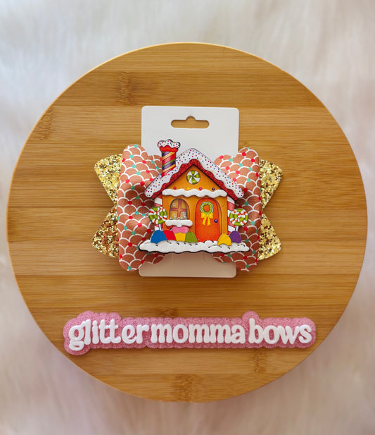 Gingerbread Shaker Bow