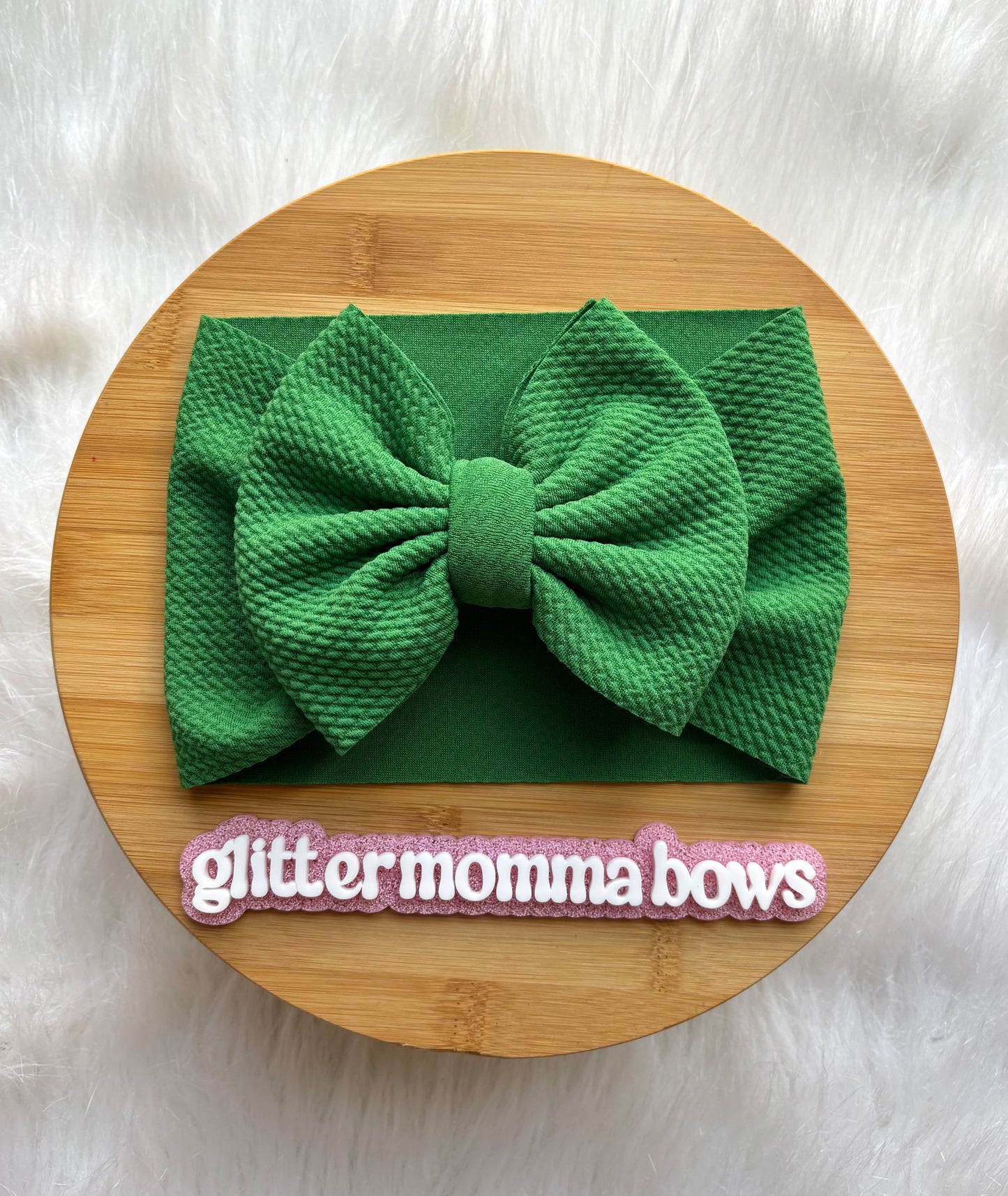 Solid Color Newborn Baby Head Wrap With Bow